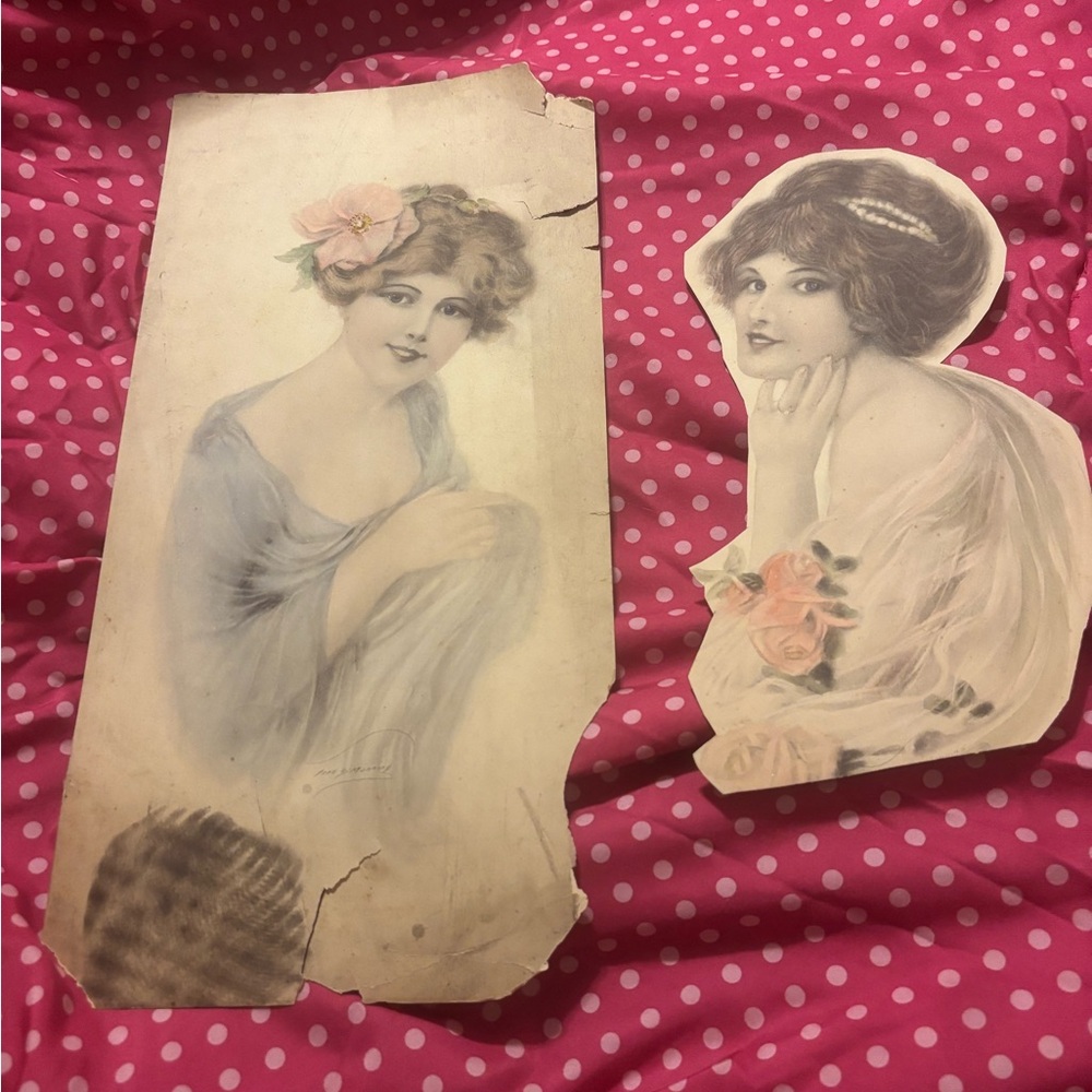 Vintage Prints Victorian Style Framable